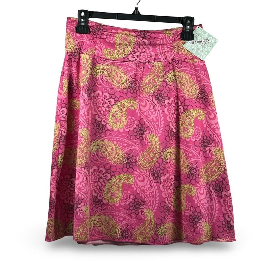 Tranquility by Colorado‎ Clothing A-Line Skirt Size Small Paisley Swing Outdoor